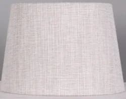 Room & Retreat Wht Tex Mod Drum Shade