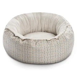Meijer Round Snuggle Cat Bed, 18 in