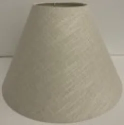 ROOM & RETREAT Rr Cream Textured Empire Shade