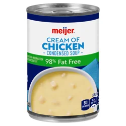 Meijer 98% Fat Free Cream of Chicken Soup