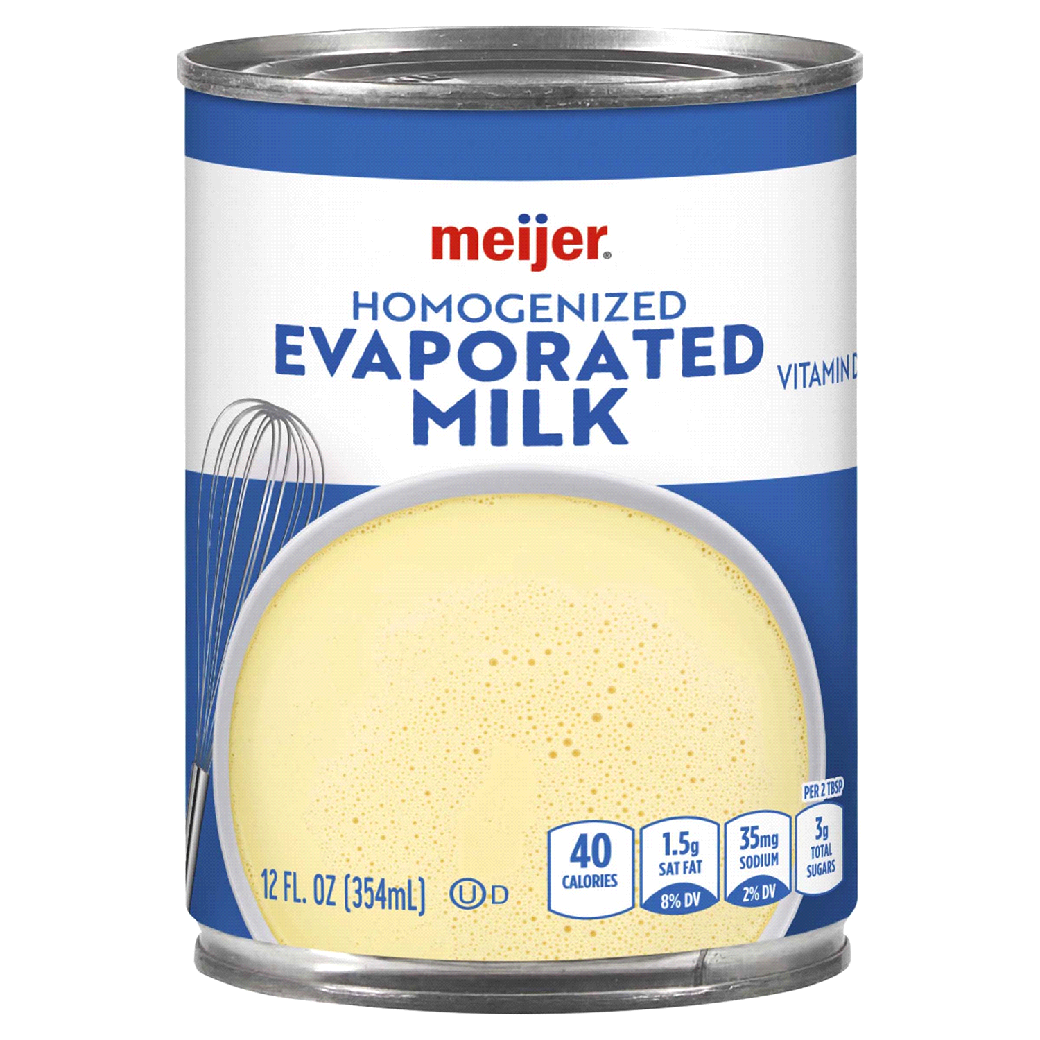 slide 1 of 2, Meijer Evaporated Milk, 12 oz
