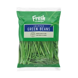 Fresh From Meijer Snipped Green Beans, 12 Oz