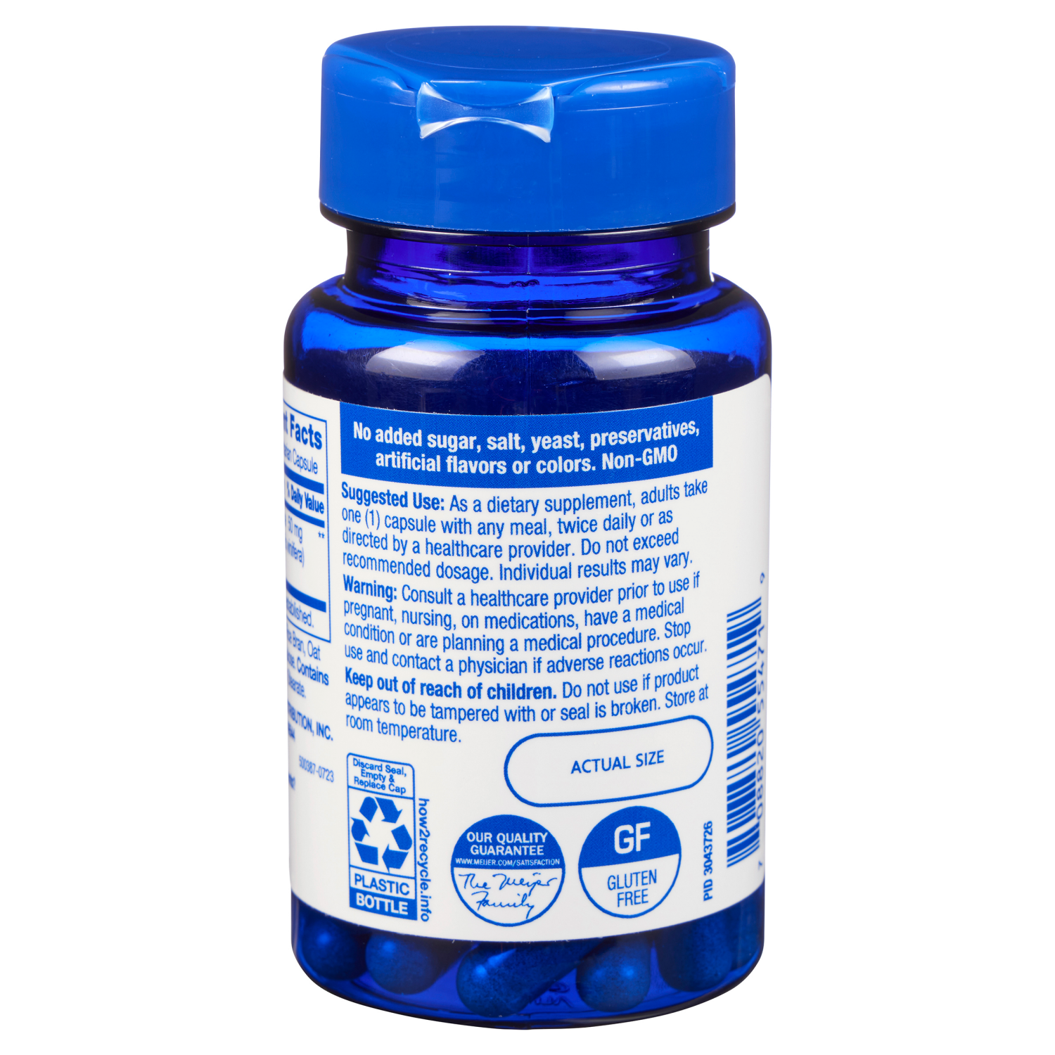 slide 2 of 3, MEIJER WELLNESS Meijer Bb Grapeseed & Resveratrol Tab, 30 ct