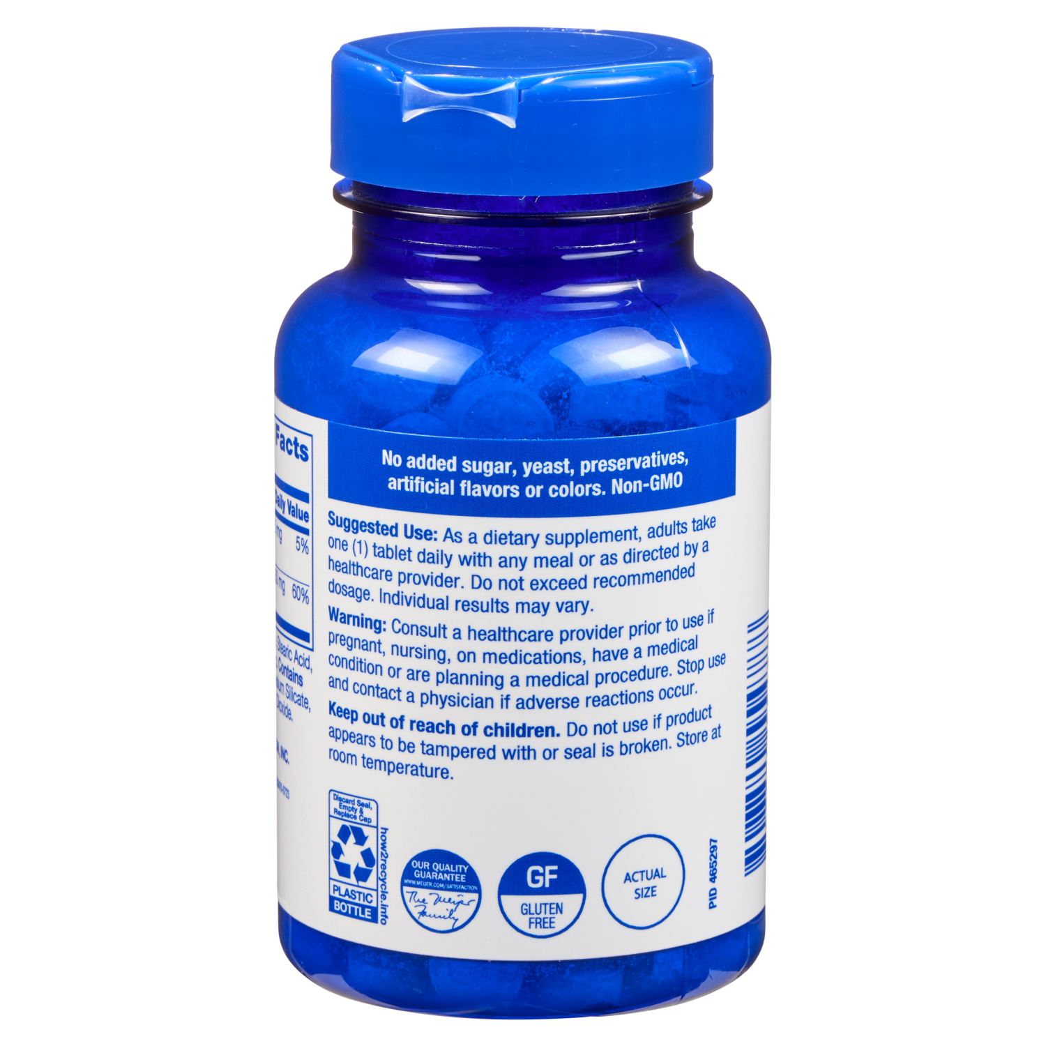 slide 2 of 3, MEIJER WELLNESS Meijer Magnesium, 250 ct; 250 mg