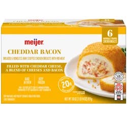 Meijer Cheddar Bacon Stuffed Chicken