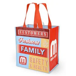 Meijer Heritage Reusable Grocery Tote Bag, 1 Ct