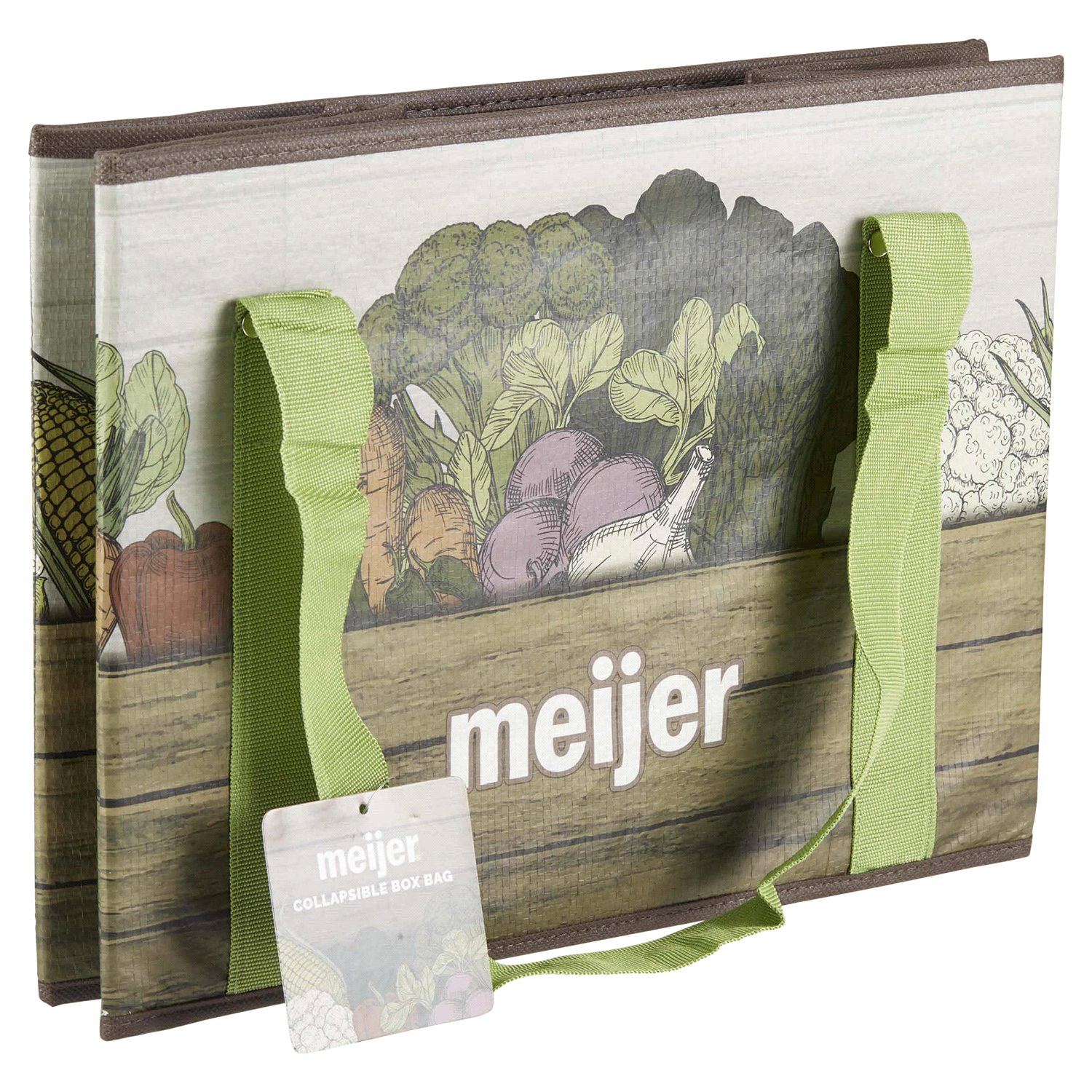 slide 4 of 5, Meijer Grocery Tote Bag, 1 ct