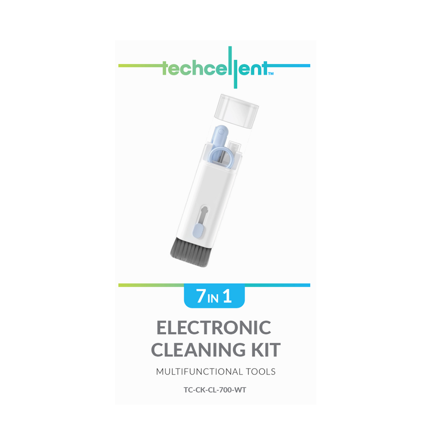 slide 2 of 2, Techcellent 7N1 Cleaning Kit, 1 ct