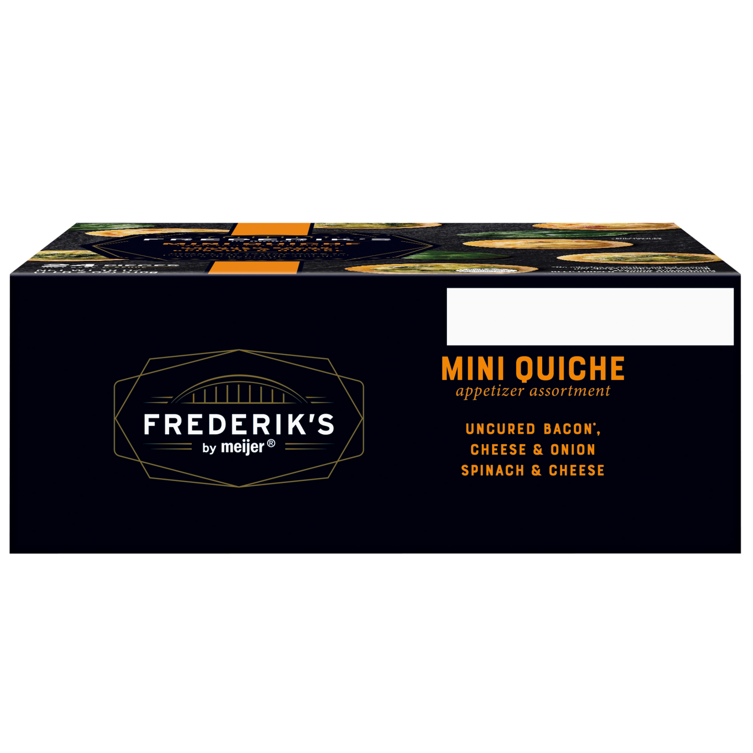 slide 3 of 8, Frederiks by Meijer Mini Quiche Variety Pack, 24 ct