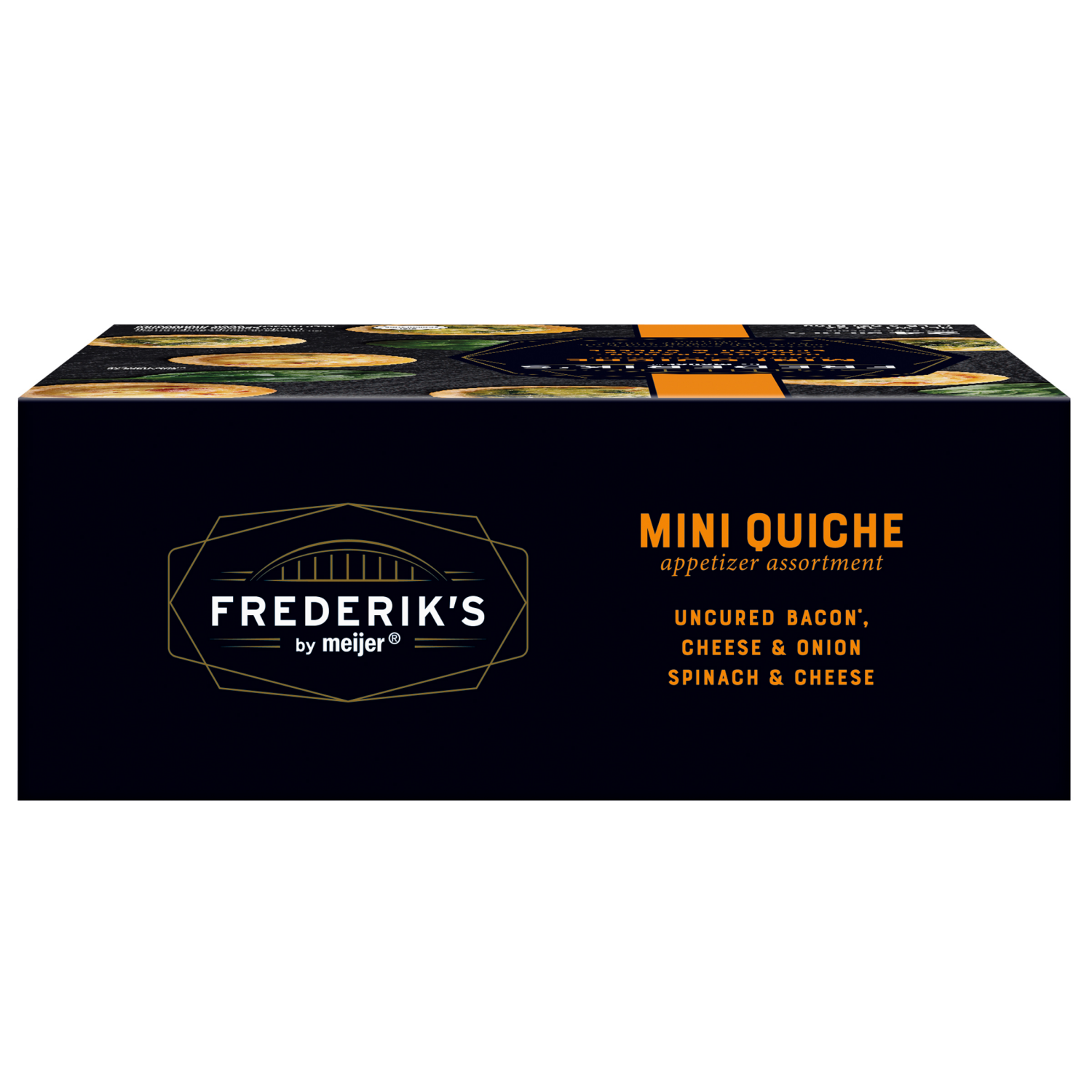 slide 8 of 8, Frederiks by Meijer Mini Quiche Variety Pack, 24 ct