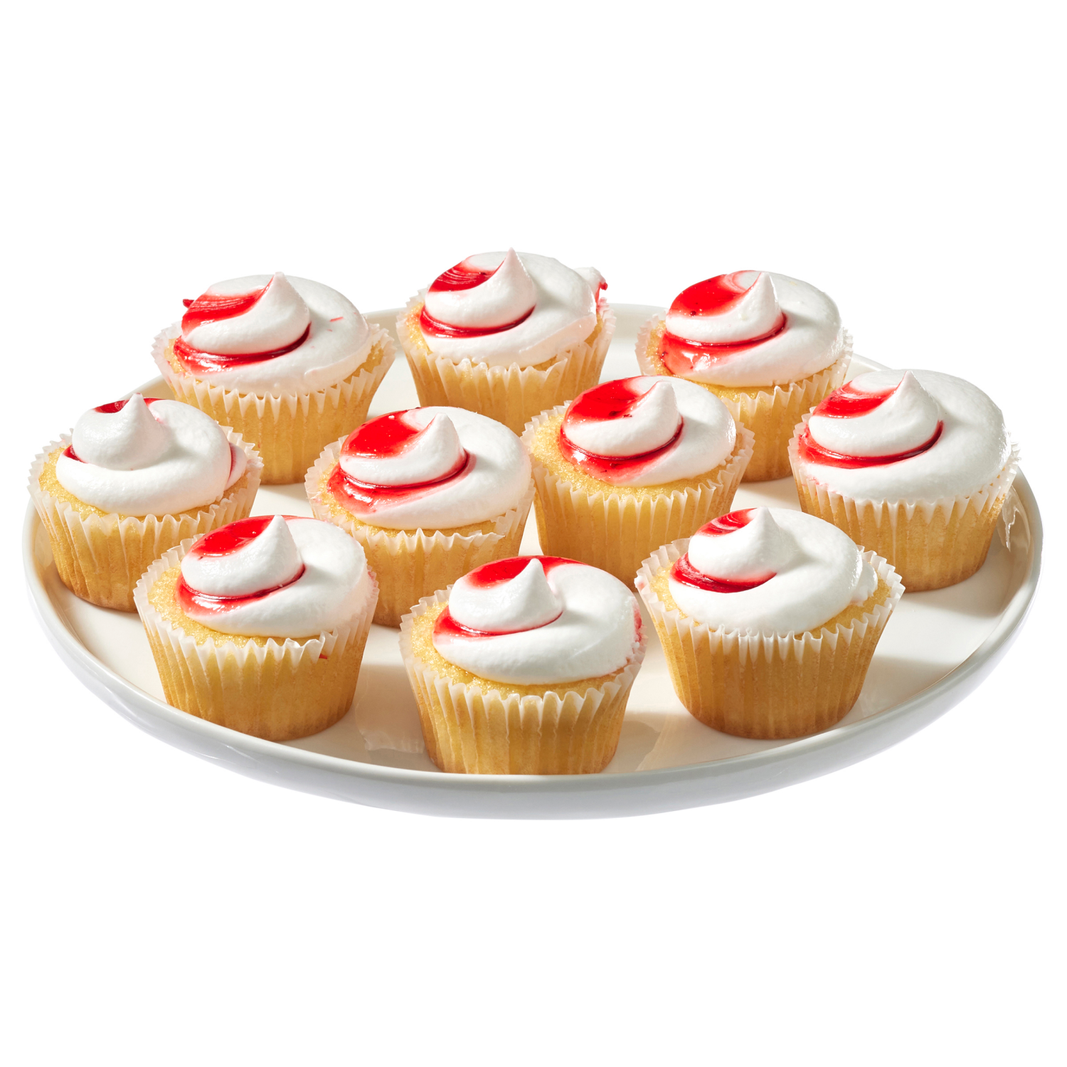 slide 2 of 4, FRESH FROM MEIJER Meijer Mini Strawberry Shortcake Cupcakes /, 12 ct; 10 oz