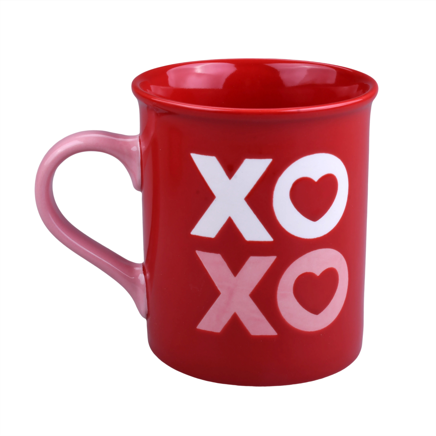 slide 2 of 3, Meijer Corporate Seasonal Mcs Val Ceramic Mug 16oz Xoxo, 16 oz