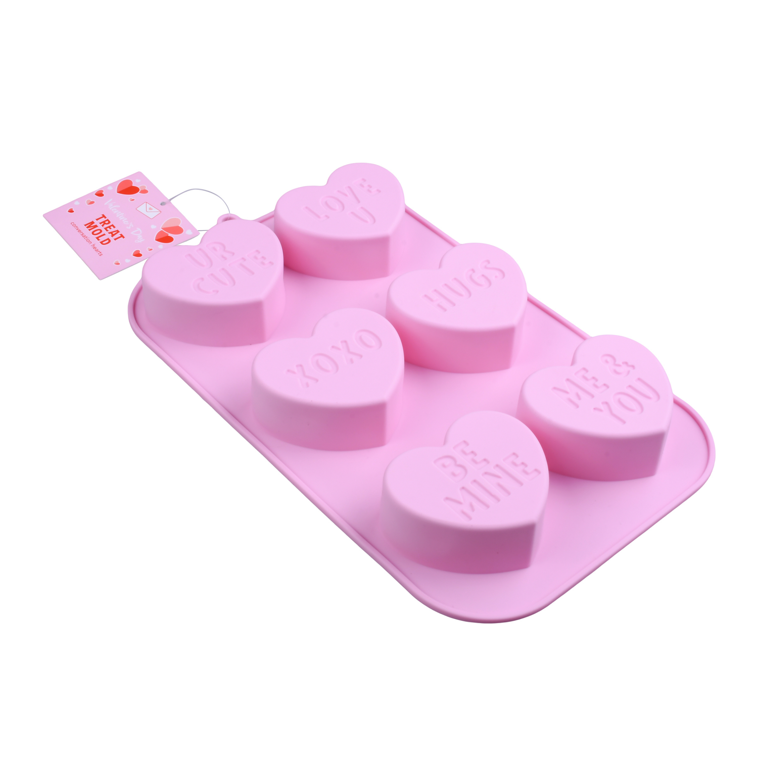 slide 2 of 3, Meijer Corporate Seasonal Treat Mold Convo Hearts, 11.5 x 6.9 in