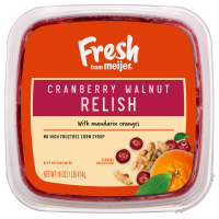 slide 3 of 13, Fresh from Meijer Cranberry Walnut Relish, 16 oz., 16 oz