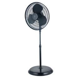Polar Wind Stand Fan 3 Speed Black, 16 in