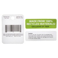 slide 3 of 5, Meijer Pet Collar With Flower, Pink Herringbone, Extra Small, 1 ct