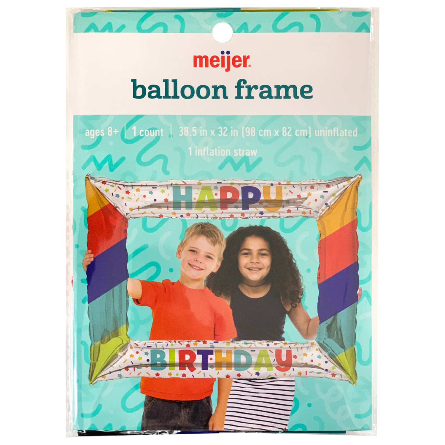 slide 1 of 1, Mjr Balloon Photo Frame, 1 ct