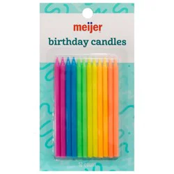 Birthday Rainbow Bright Candles