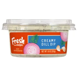 Fresh From Meijer Creamy Dill Dip 10 Oz