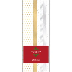 December Home Metallic Tissue Paper