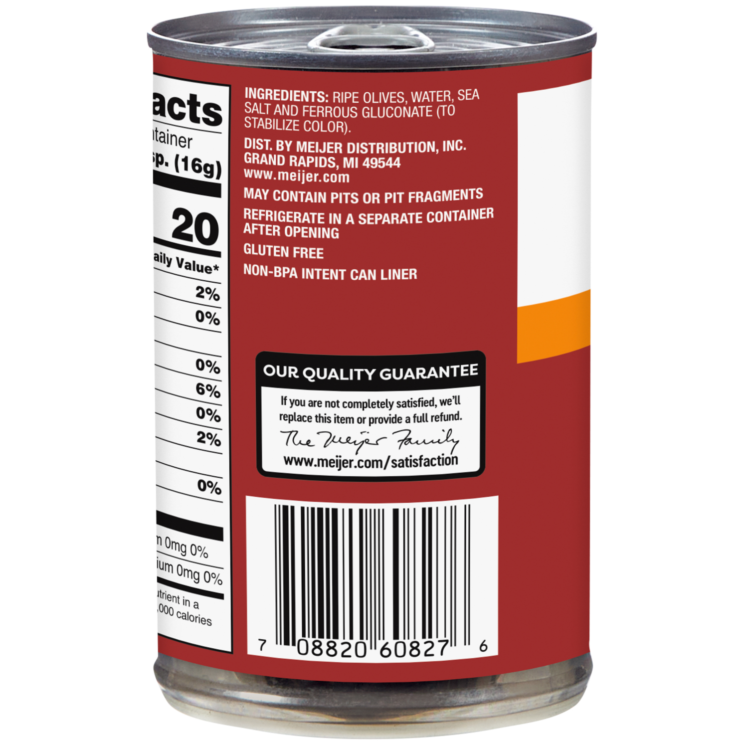 slide 2 of 3, Meijer Ripe Sliced Olives, 6.5 oz