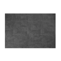 Room & Retreat Brushed Texture Placemat Charcoal