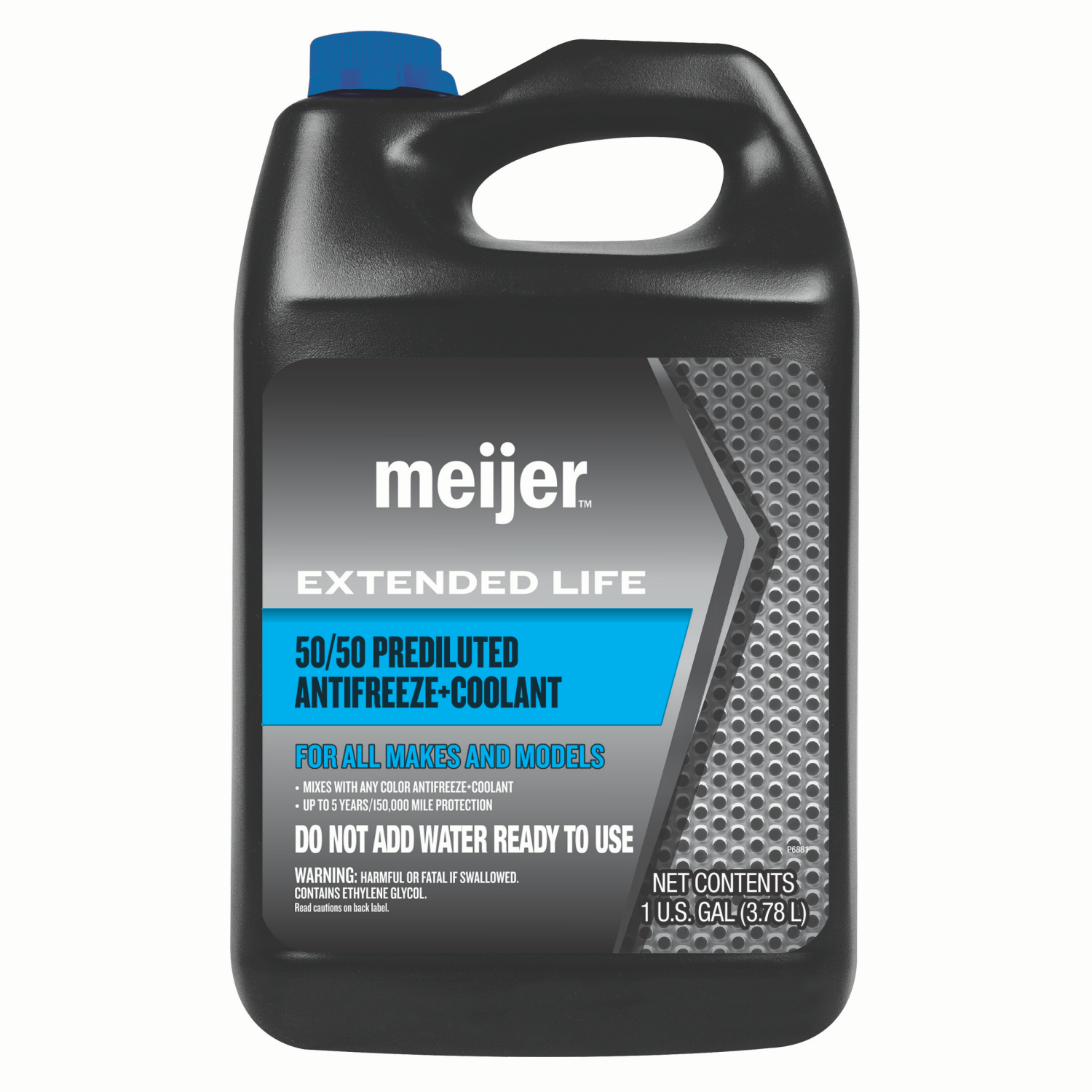 slide 1 of 2, Meijer 50/50 Antifreeze/Coolant, 1 gal