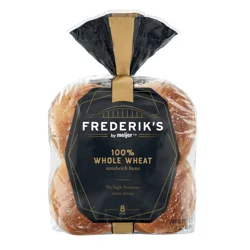 Frederik's By Meijer Frederik's 100% Whole Wheat Hamburger Bun 8ct