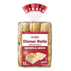Meijer Brown & Serve Dinner Rolls