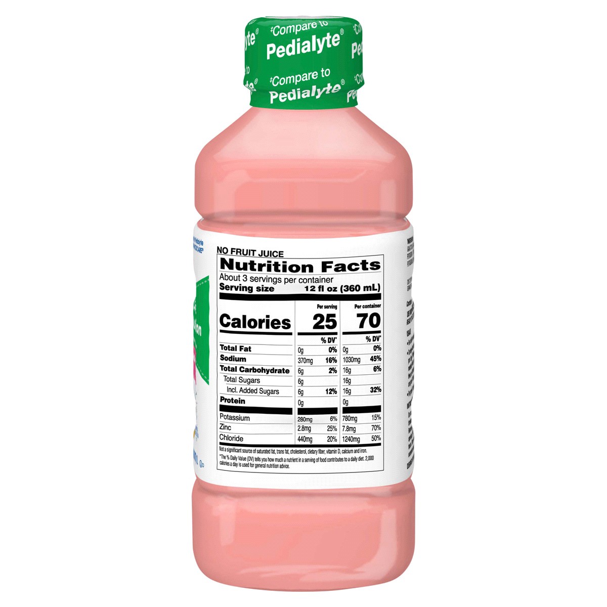 slide 6 of 8, Meijer Advantage Care Electrolyte Solution, Strawberry Lemonade, With Prevital Prebiotics, 1 Liter, 1 liter