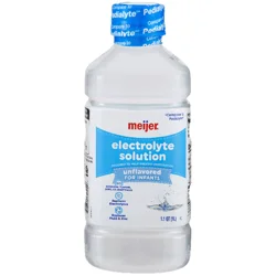 Meijer Electrolyte Solution For Infants, Unflavored, 1 ltr