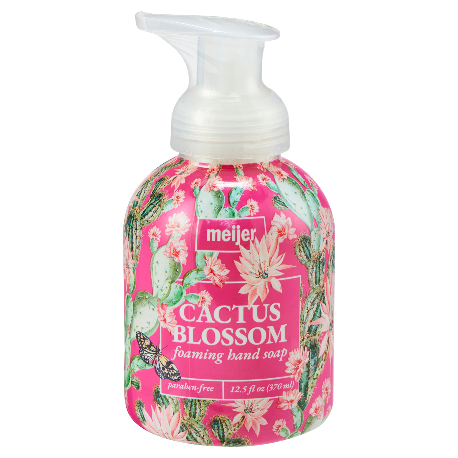 slide 1 of 4, Meijer Foaming Hand Soap, Cactus Blossom, 12.5oz, 12.5 oz