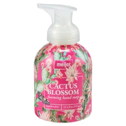 Meijer Foaming Hand Soap, Cactus Blossom, 12.5oz