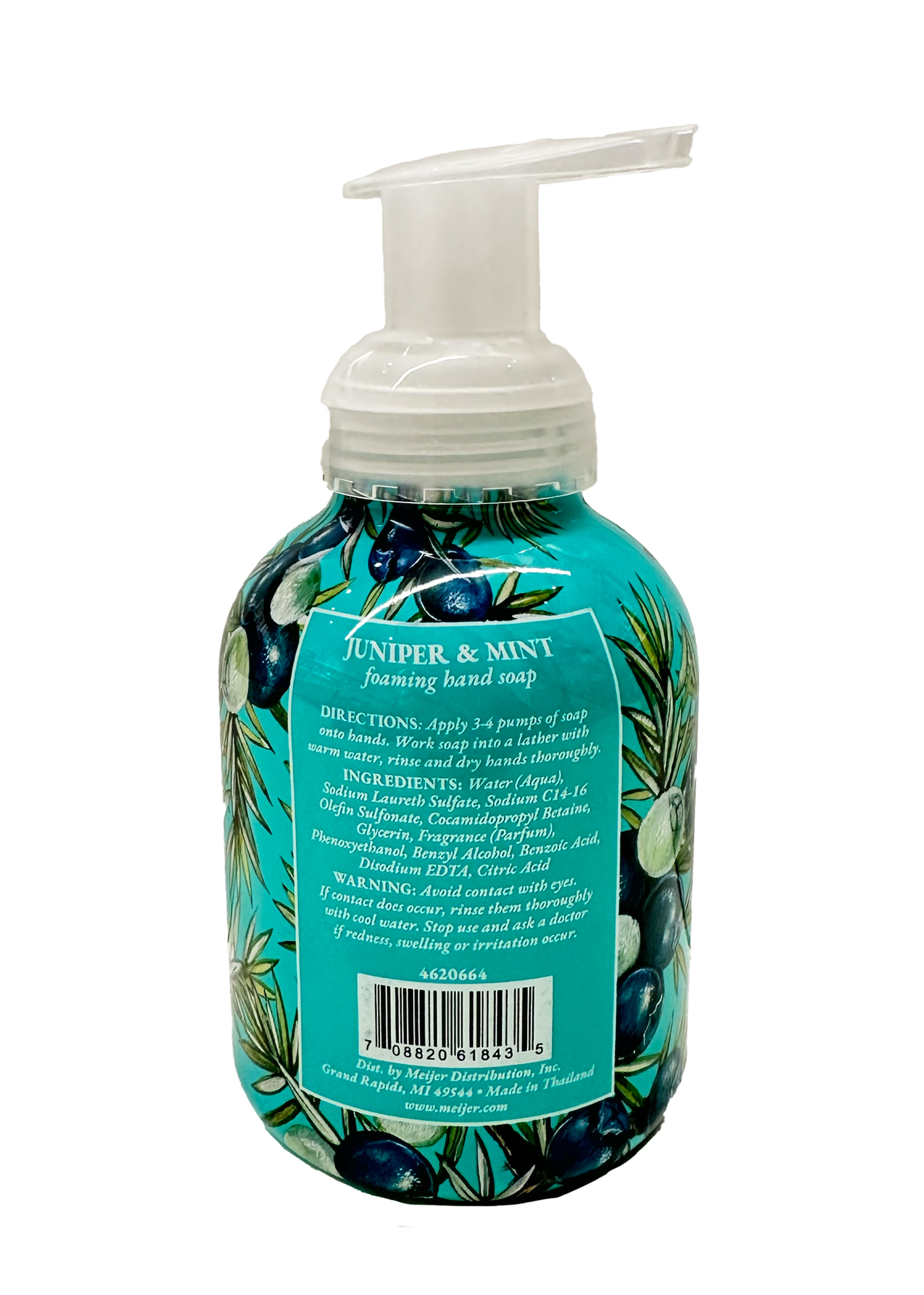slide 2 of 3, Meijer Foaming Hand Soap, Juniper And Mint, 12.5oz, 12.5 oz