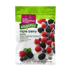 True Goodness Organic Triple Berry Blend 48 Oz