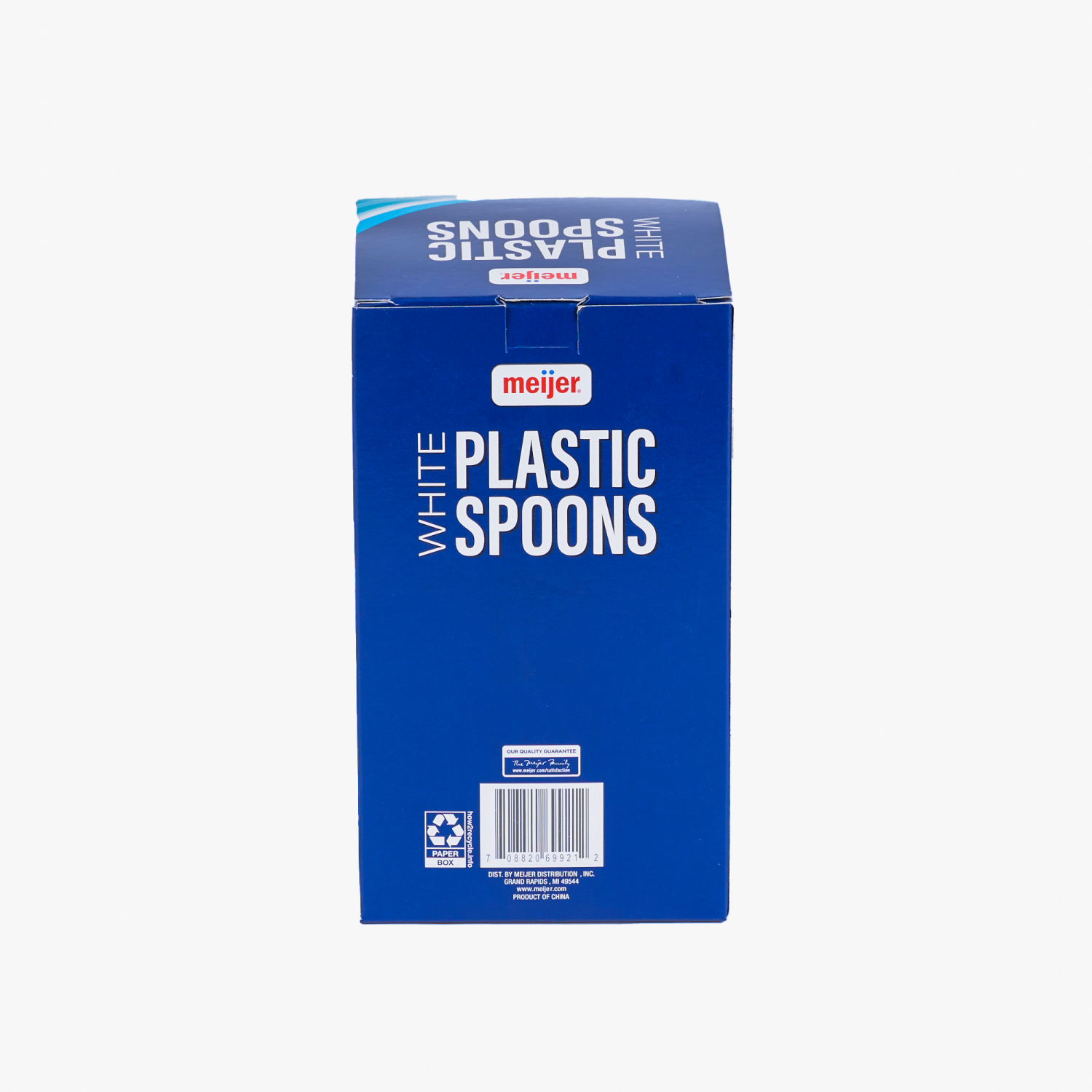 slide 2 of 6, MEIJER WHITE CUTLERY SPOONS 96 CT, 96 ct