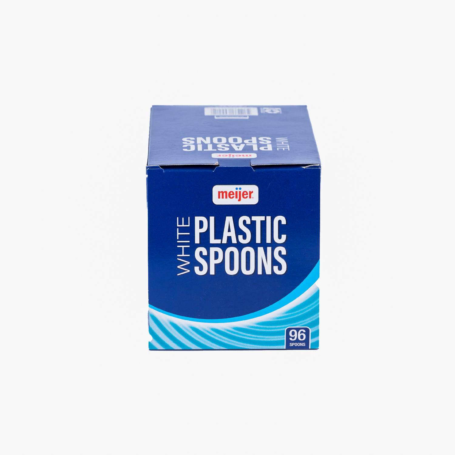 slide 6 of 6, MEIJER WHITE CUTLERY SPOONS 96 CT, 96 ct