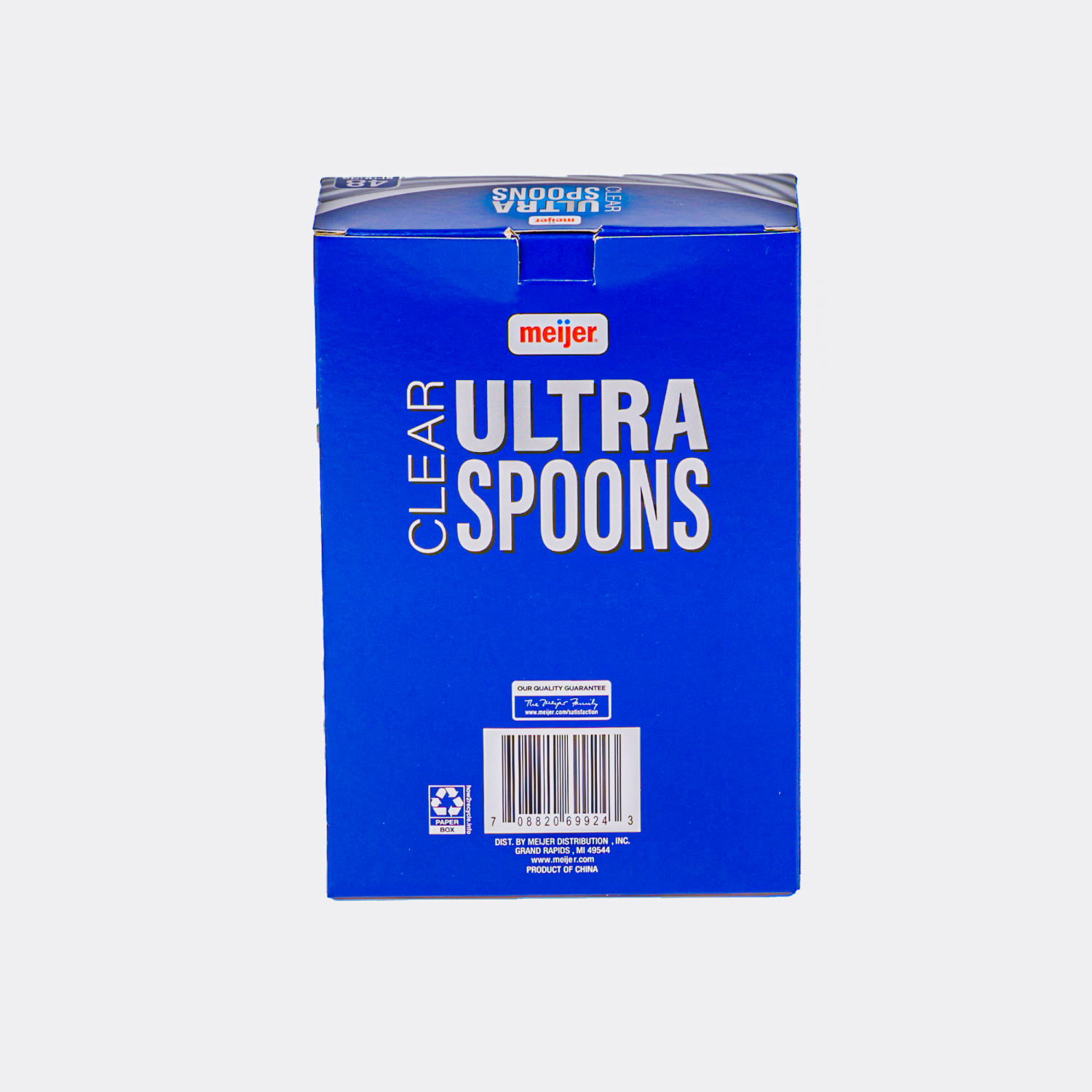 slide 2 of 6, Meijer Clear Ultra Spoons, 48 ct, 48 ct