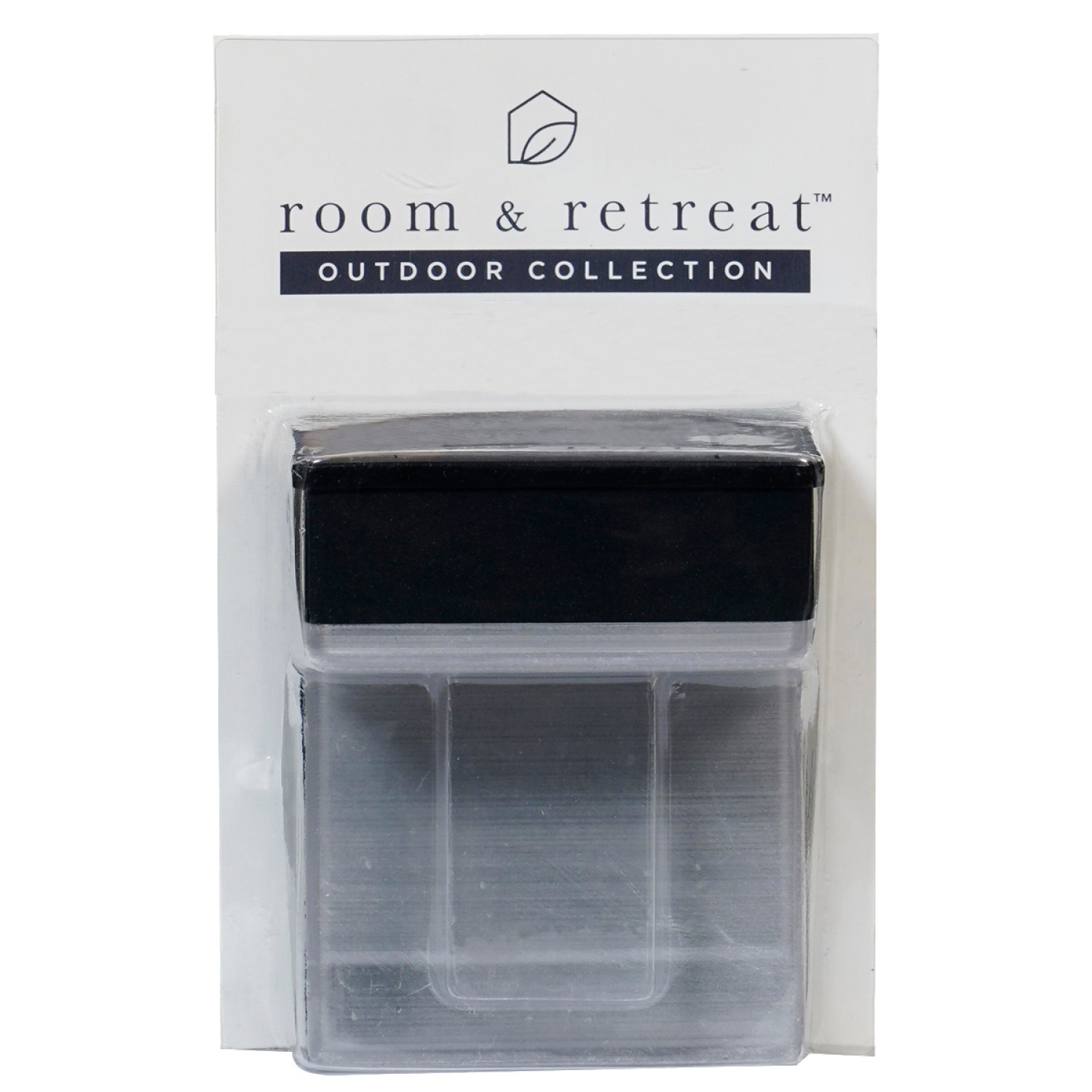 slide 1 of 2, ROOM & RETREAT RR 3.1" Solar Power LED Fence Lights, 3.1 in