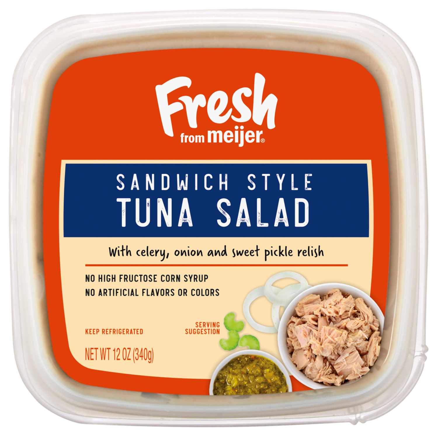 slide 4 of 4, Fresh from Meijer Tuna Salad Spread, 12 oz, 12 oz