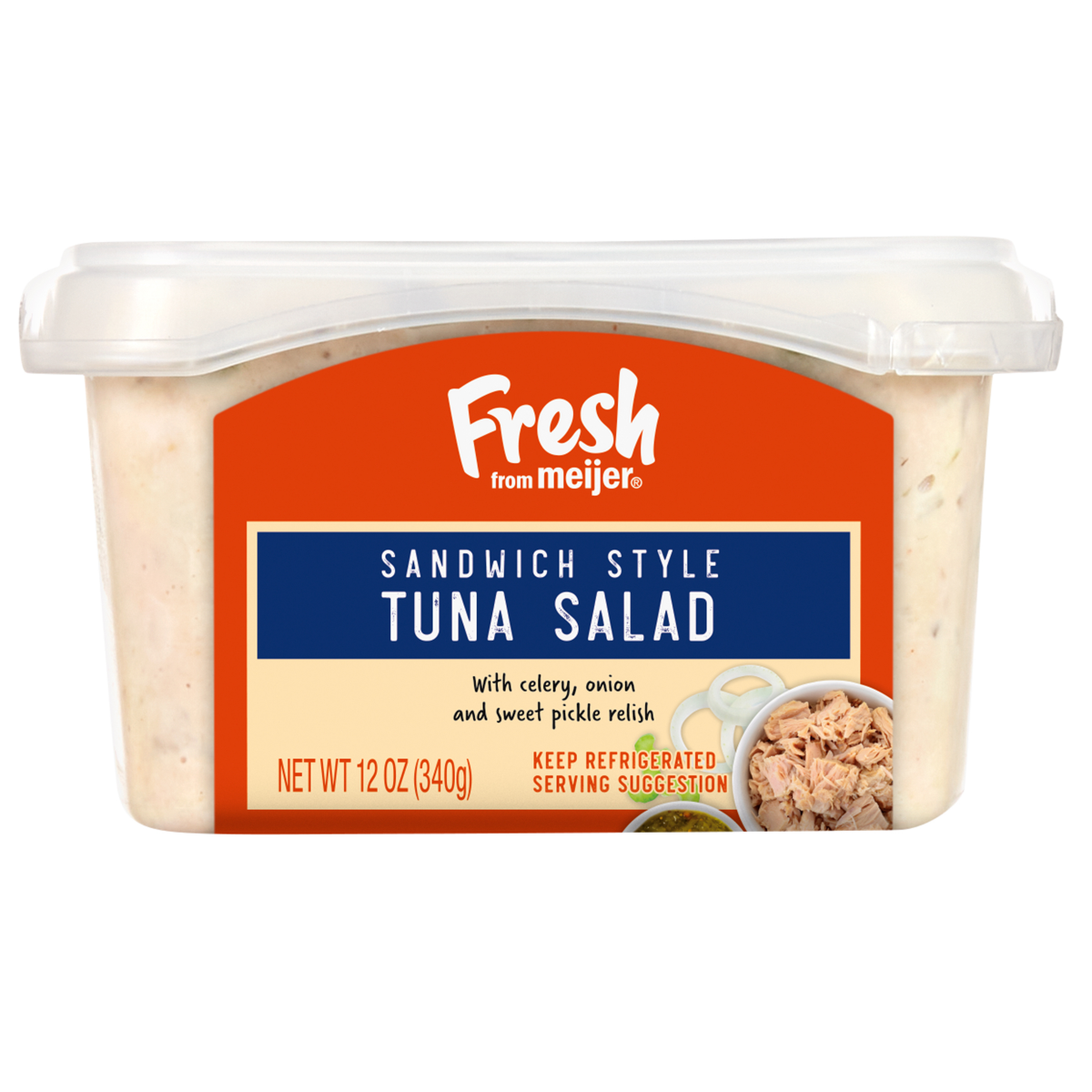 slide 1 of 13, Fresh from Meijer Tuna Salad Spread, 12 oz, 12 oz
