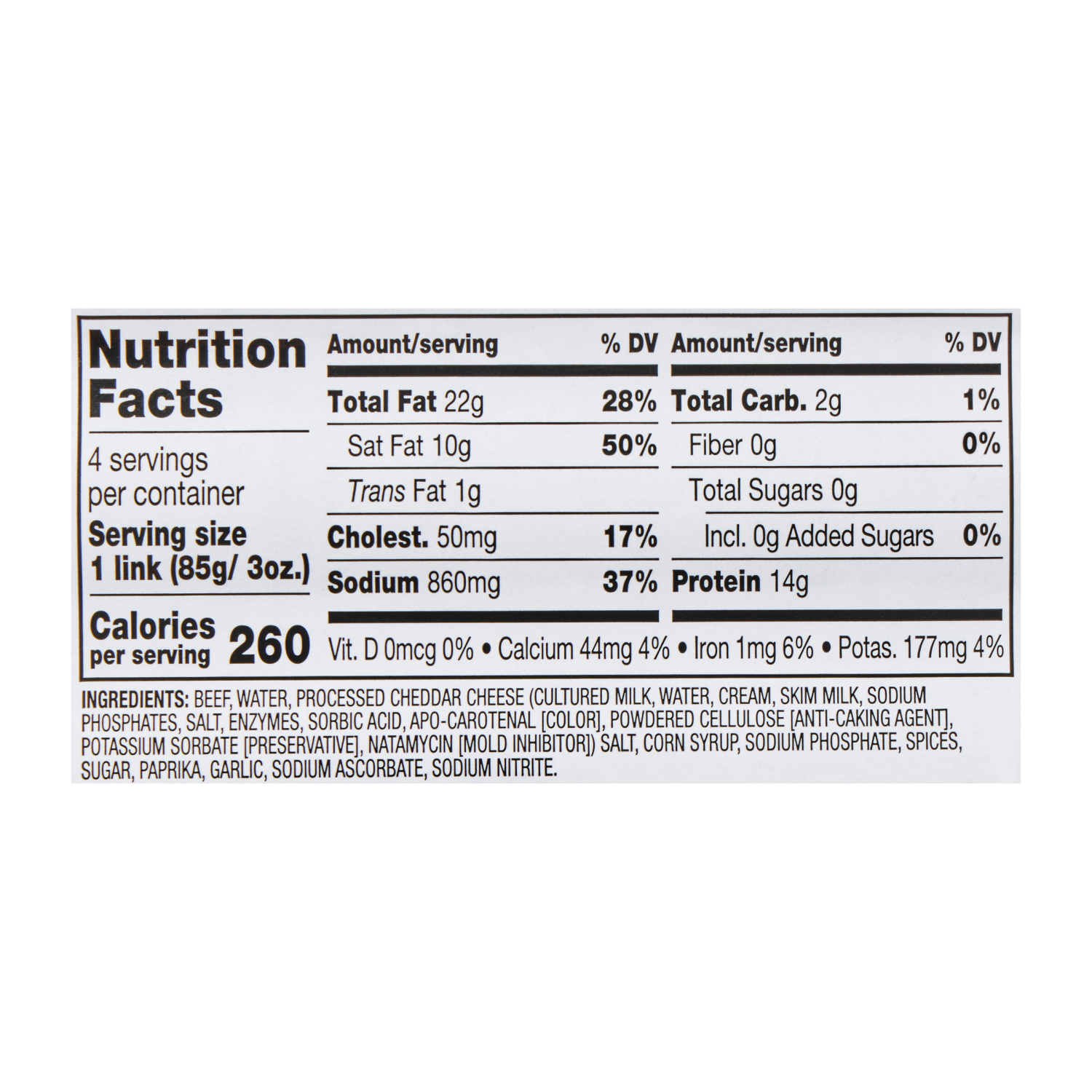 slide 2 of 2, Frederik's By Meijer Frederik's by Meijer CAB Cheese Hot Dog, 12 oz