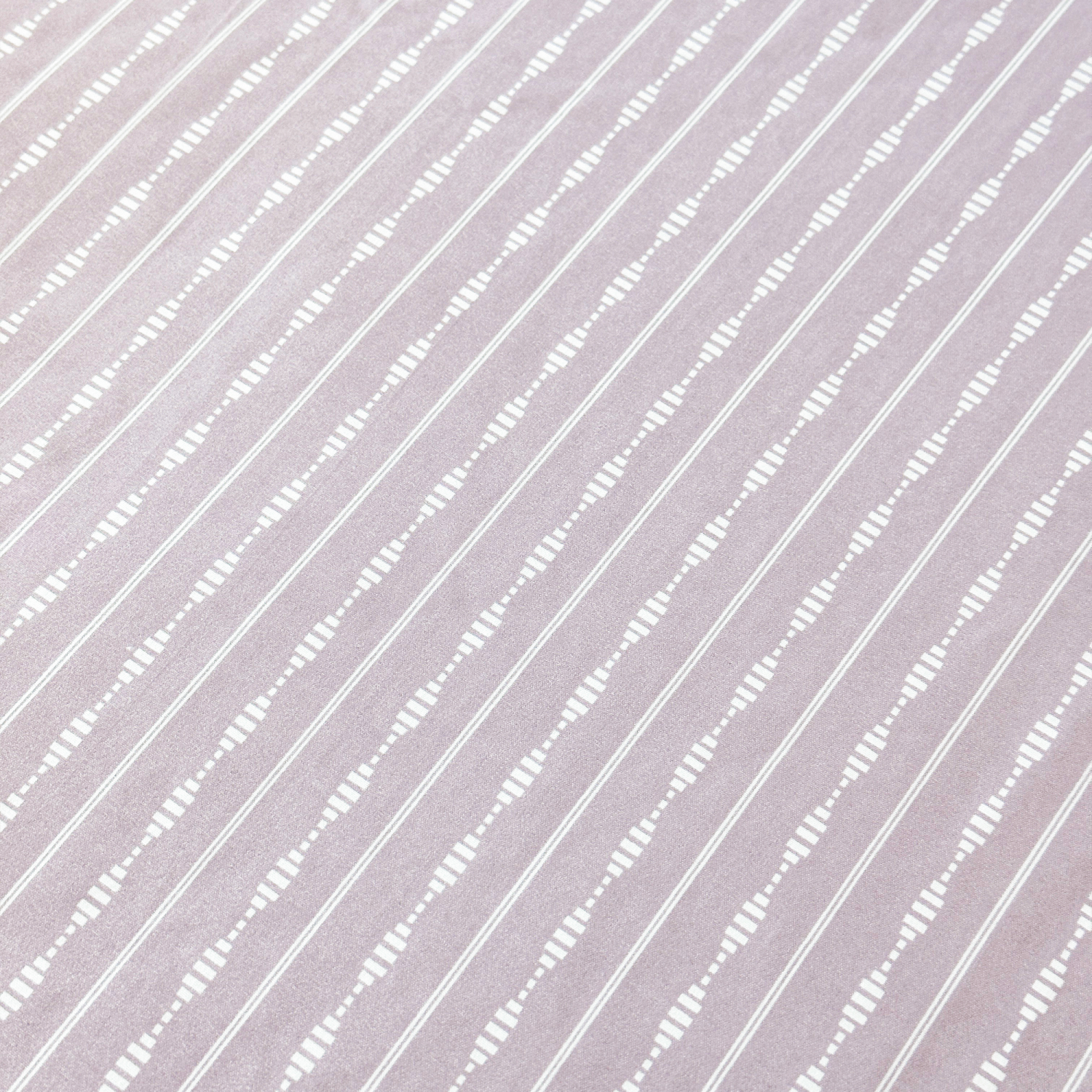 slide 4 of 4, Havenstay Sheets, Full, Lavender Dotted Stripe, Full Size