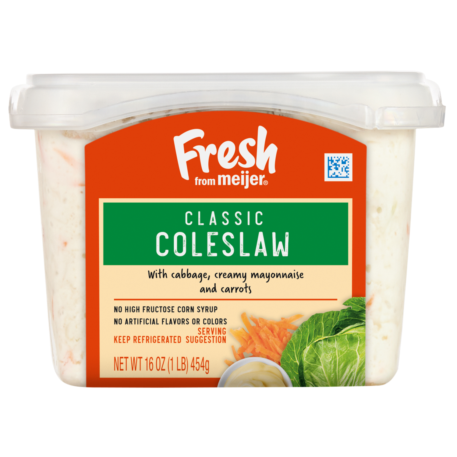 slide 1 of 4, Fresh From Meijer Classic Coleslaw, 16 oz, 16 oz