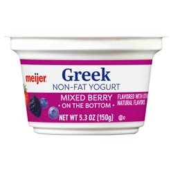 Meijer Mixed Berry Greek Yogurt-12