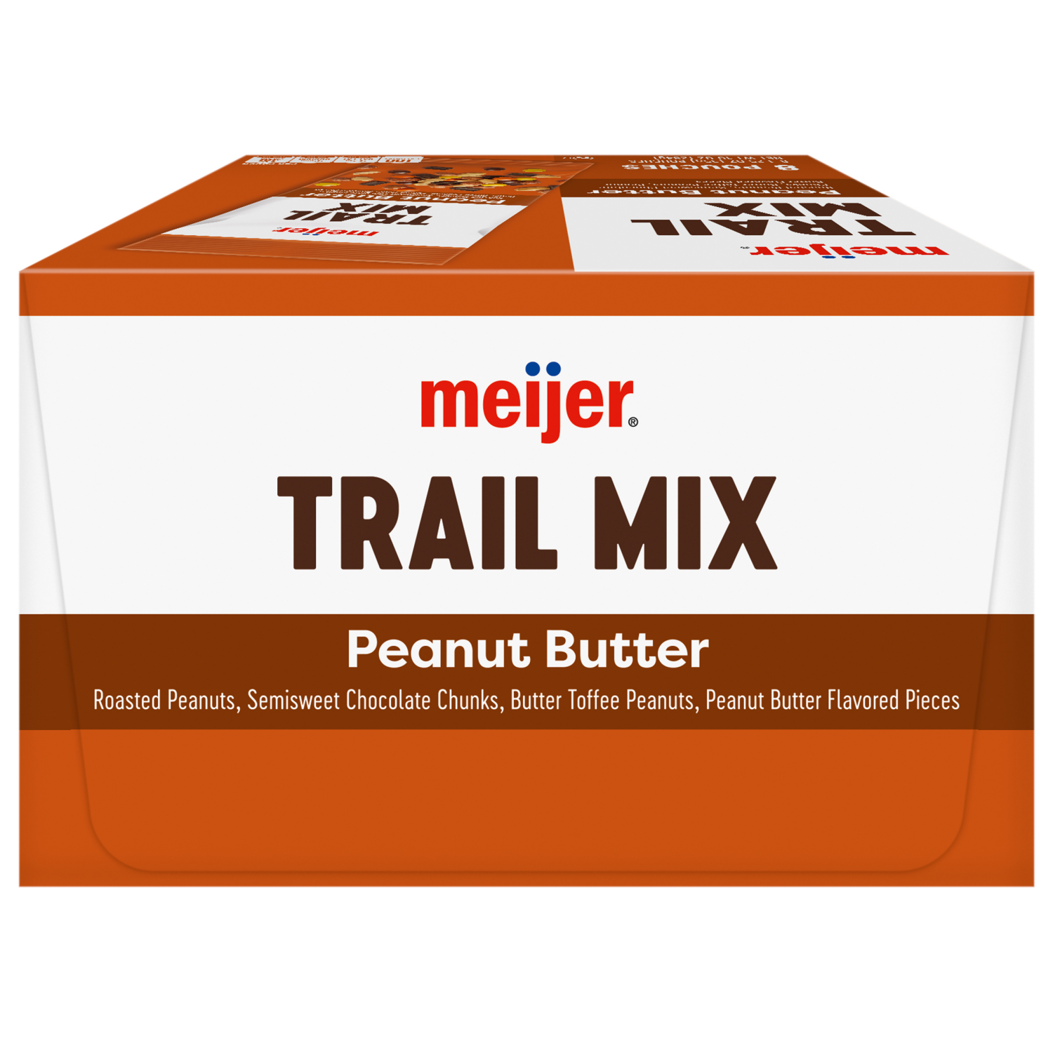 slide 8 of 8, Meijer Peanut Butter Trail Mix, 8 Ct Multipack, 8 ct