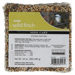 Meijer Wild Finch Seed Cake, 10 Oz