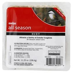 Meijer All Season Wild Bird Suet
