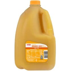 Meijer No Pulp Orange Juice, Gallon - 1 gal