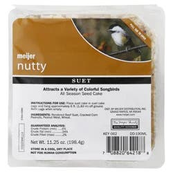 Meijer Nutty Treat Wild Bird Suet